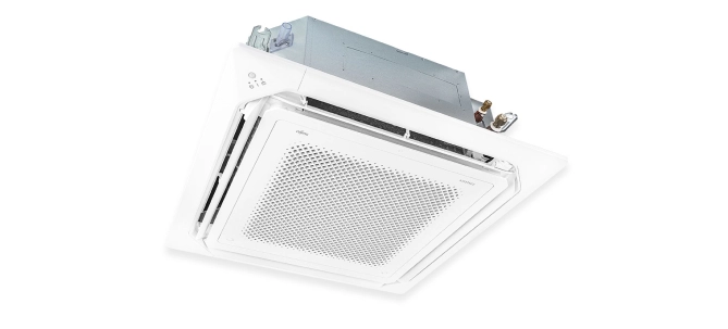Ar-condicionado Fujitsu Cassete R-32 da linha premium