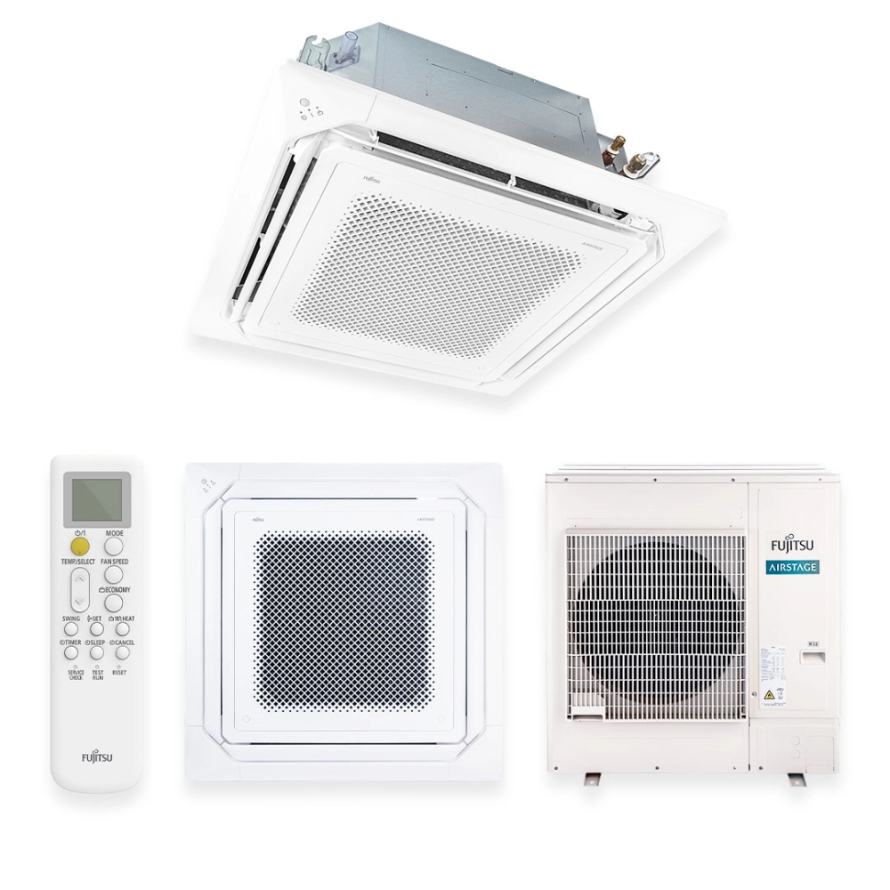 Ar Condicionado Split Cassete Inverter Fujitsu Airstage Premium 45.000 BTU/h Quente e Frio Ar Condicionado Split Cassete Inverter Fujitsu Airstage Premium 45.000 BTU/h Quente e Frio