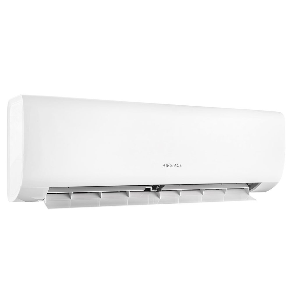 Ar-condicionado cassete Fujitsu vista de frente na cor branca Ar-condicionado cassete Fujitsu vista de frente na cor branca