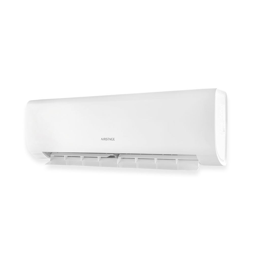 Ar-condicionado cassete Fujitsu vista de frente na cor branca Ar-condicionado cassete Fujitsu vista de frente na cor branca