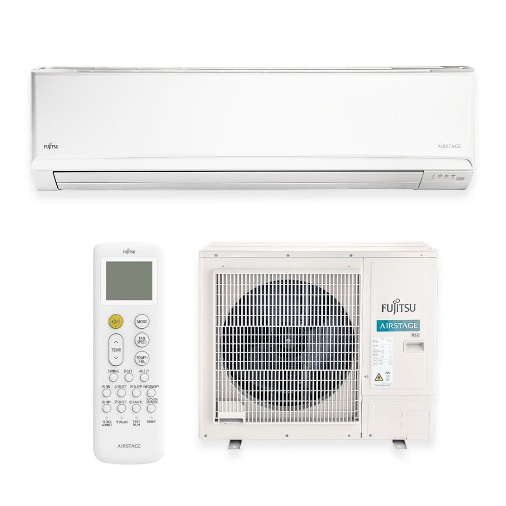 Ar Condicionado Split High Wall Inverter Fujitsu Airstage Premium 31.000 BTU/h Frio R-32 220V