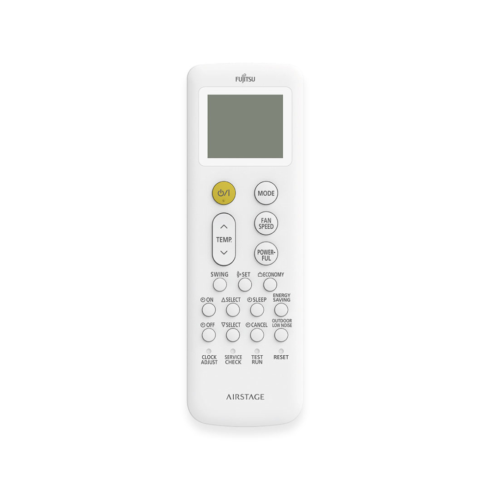 Controle do ar-condicionado fujitsu cor branca Controle do ar-condicionado fujitsu cor branca