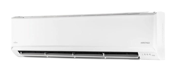 Frente da evaporadora de ar-condicionado fujitsu cor branca
